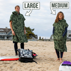 Unisex Medium Changing Towel Poncho - Kona