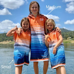 Unisex Medium Changing Towel Poncho - Sarape