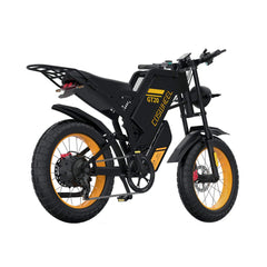 60V 40Ah 2000W Dual-Battery Fat Tire Electric Bike