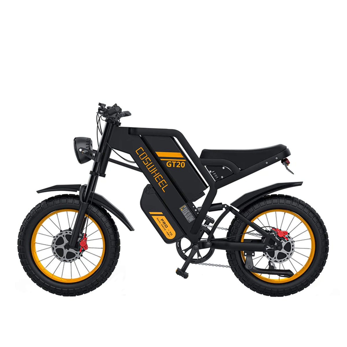 48V 40Ah 3000W Dual Motor Fat Tire Electric Bike