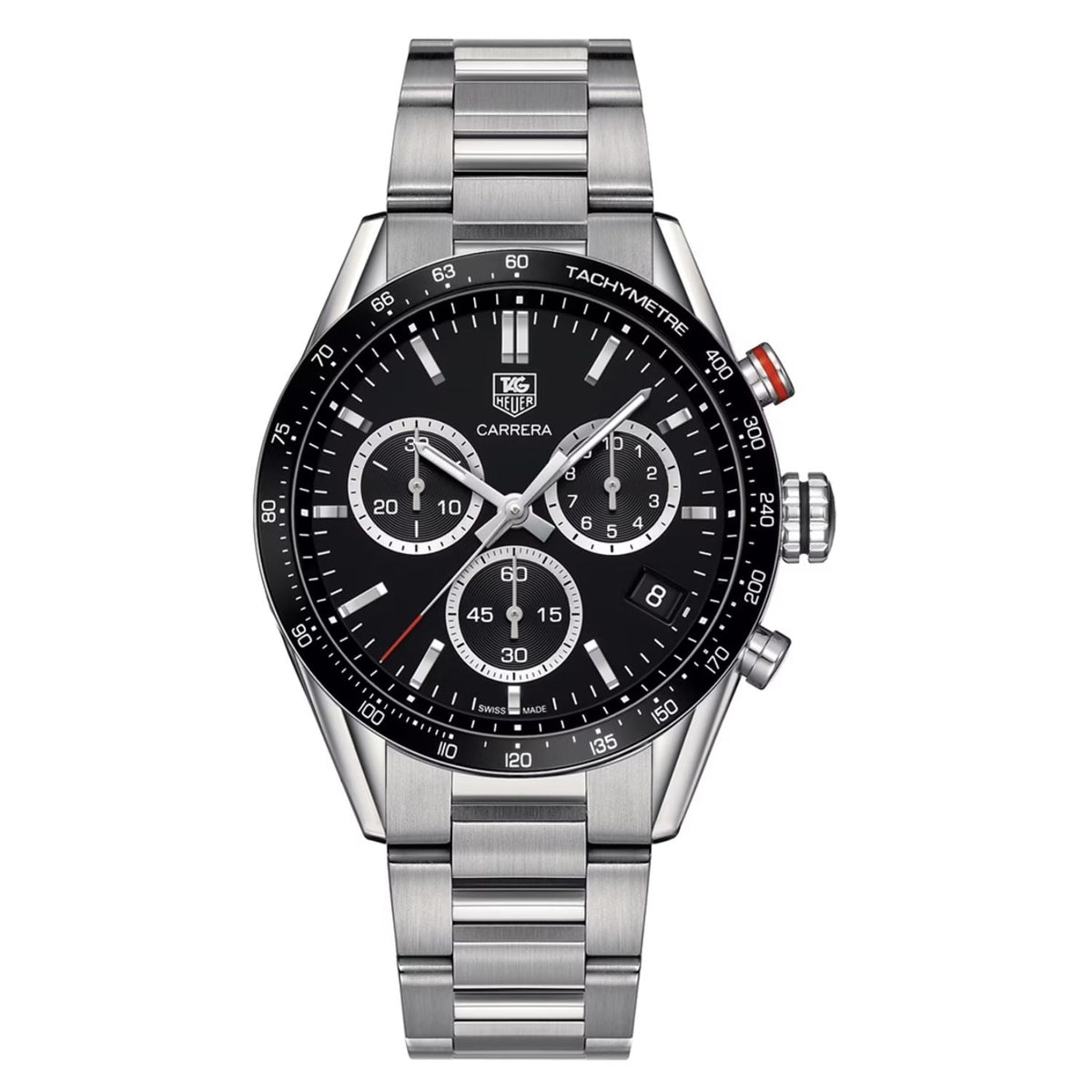 Tag Heuer Men's Carrera - Black Dial - 100m