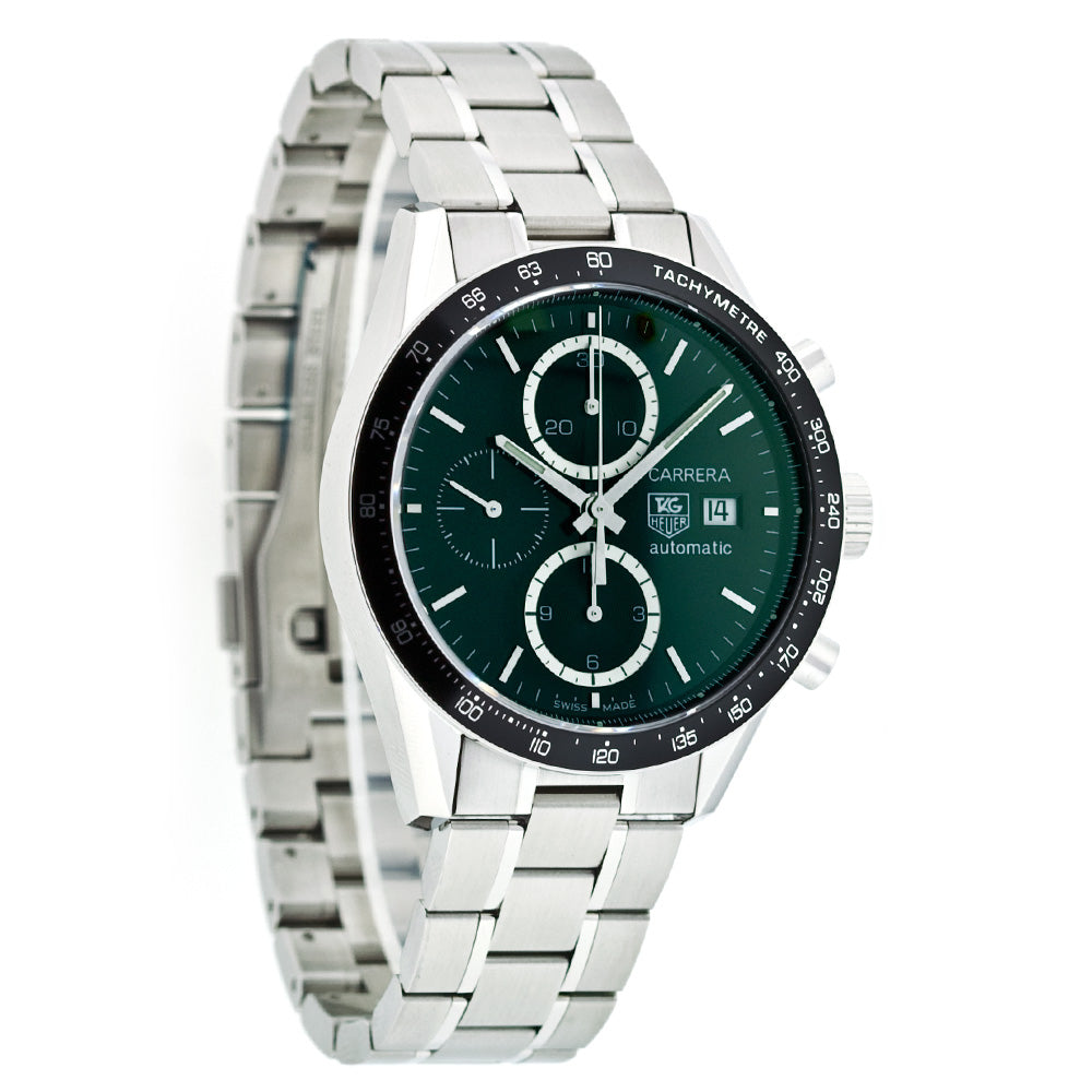 Tag Heuer Men's Carrera - Black Dial - 50m