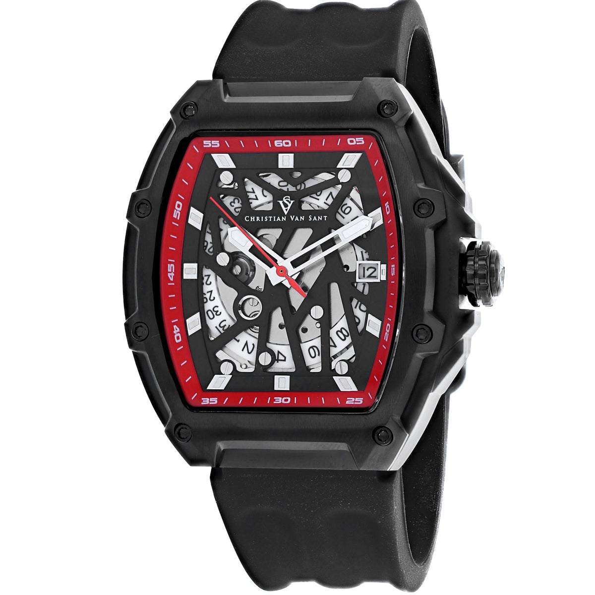 Christian Van Sant Men's Odyssey - Black Dial - 50m