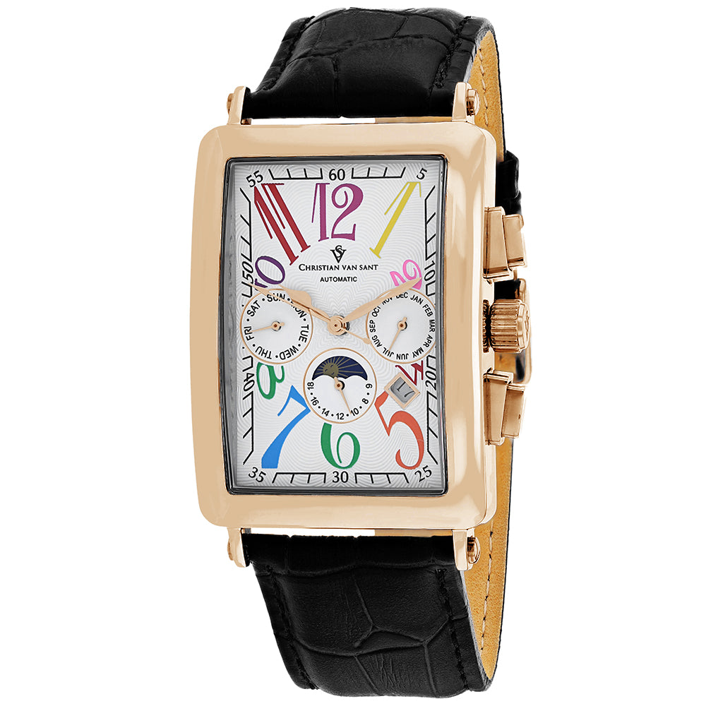 Christian Van Sant Men's Prodigy - White Dial - 50m