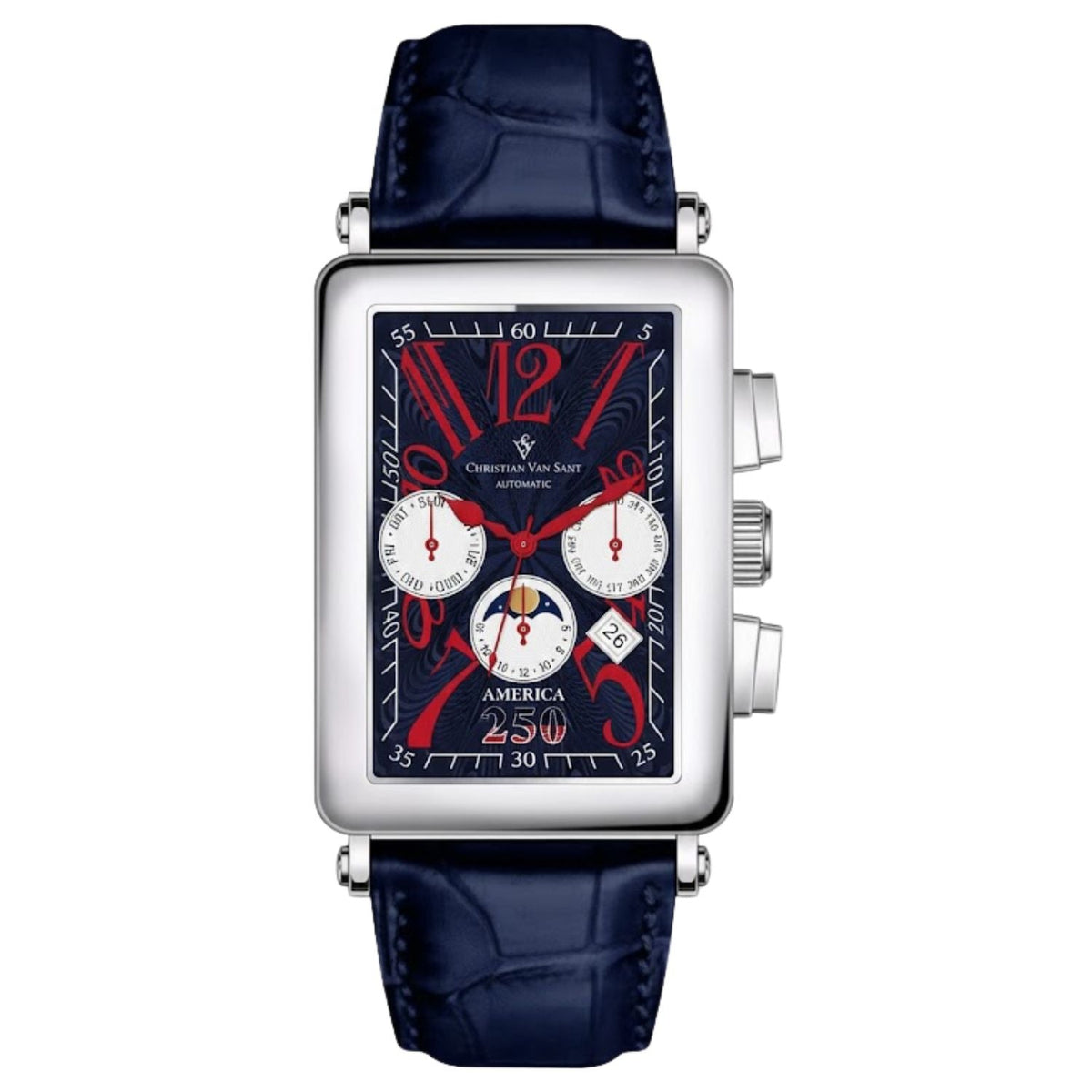 Christian Van Sant Men's Anniversary - Blue Dial - 50m