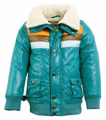 Kid's Unisex 'When I Go Out' Puffer Jacket, 1-2y