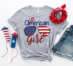 Girl's 'All American Girl' T-Shirt