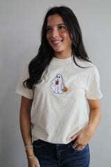 Women's 'Boo' Short Sleeve T-Shirt HALLOWEEN