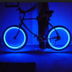 LuxuryLifeWay 4pc Pack Neon LED LIGHTS For Bikes, Cars & Motorcycles