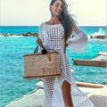 Berry Charmz Women's Crochet Knitted Beach Cover Up