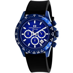 Oceanaut Men's Biarritz - Blue Dial, Black Strap - 100m