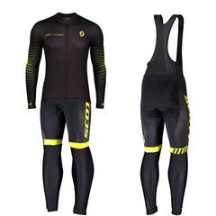 Men's Long Sleeve Cycling Kit - Jersey/Bibs Combo