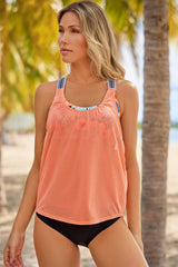 Women's Racerback Two-Piece Tankini Swimsuit
