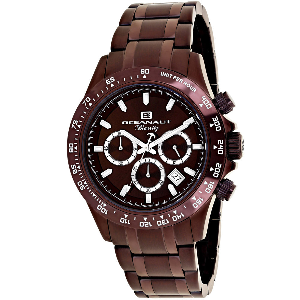 Oceanaut Men's Biarritz - Brown Dial - 100m