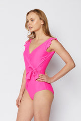 Women's One-Piece Swimsuit - Pink