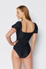 Women's One-Piece Swimsuit - Black