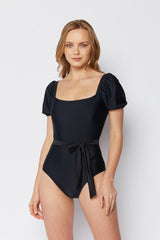 Women's One-Piece Swimsuit - Black