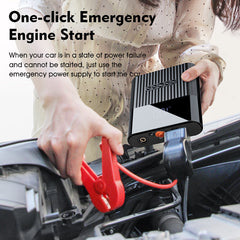Car Emergency Start Power Supply/Tire Inflater All-In-One