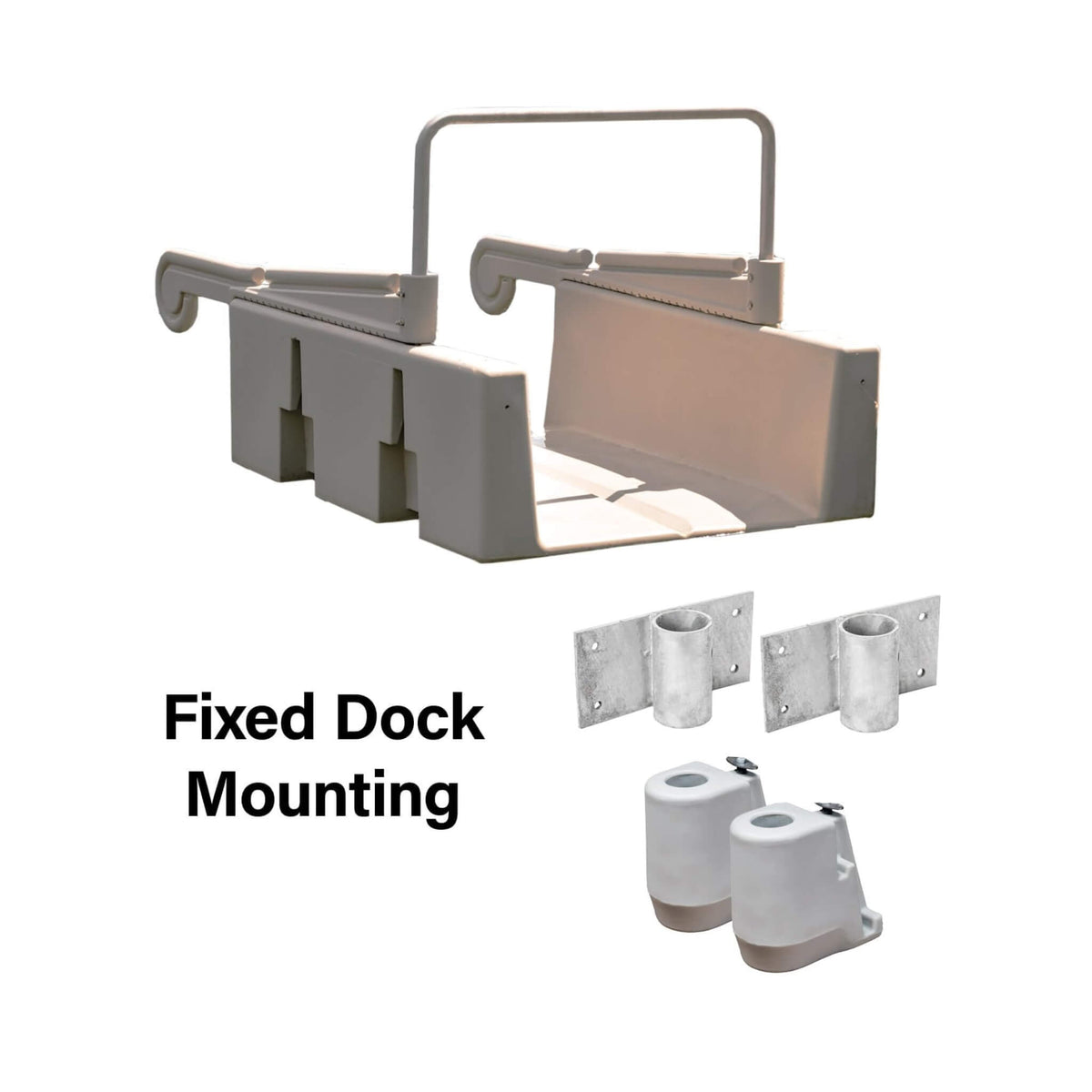 Floating Launch Station For Fixed Docks - Canoes, Kayaks, and Paddleboards