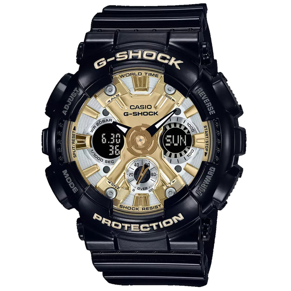 Casio Women's G-Shock Analog - Black Dial - 200m