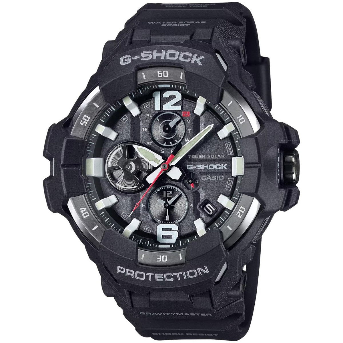 Casio Men's G-Shock Master of G-Air Gravity Master - Black Dial - 200m