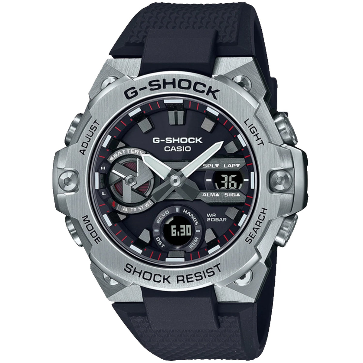Casio Men's G-Steel GST-b400 Series - Black Dial - 200m