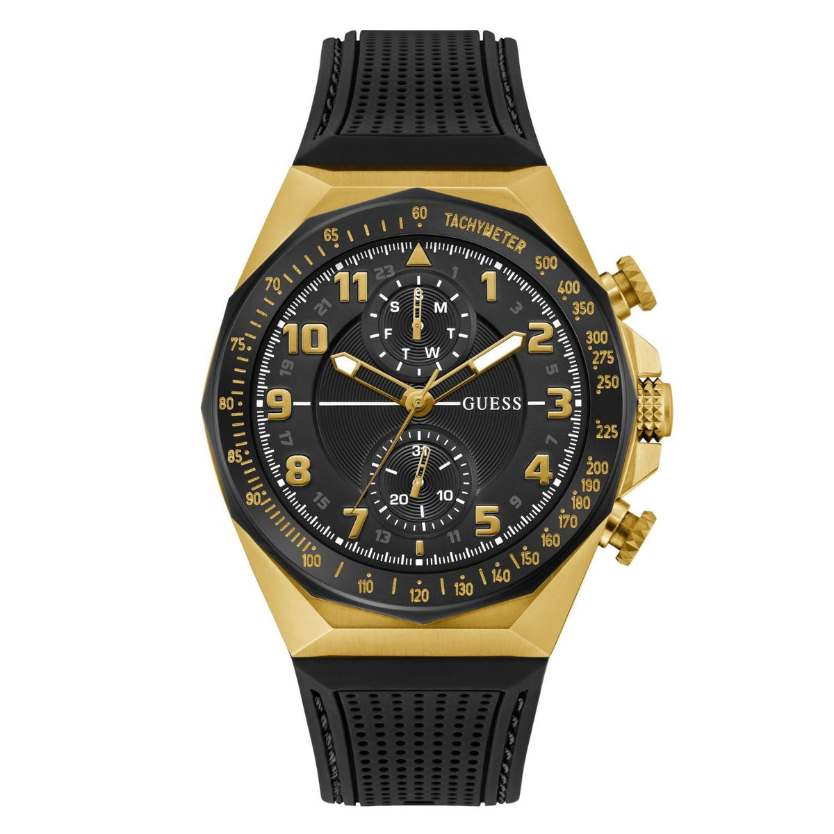 Guess Men's Herrenuhr - Black Dial - 50m