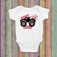 Girl's/Women's 'Heart Crusher' Onesie or T-Shirt