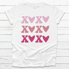 Girl's/Women's Heart 'XOXO' Onesie or T-Shirt