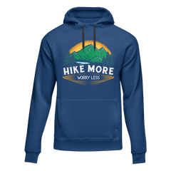 Outdoorzees Unisex 'Hike More Worry Less' Fleece Hoodie