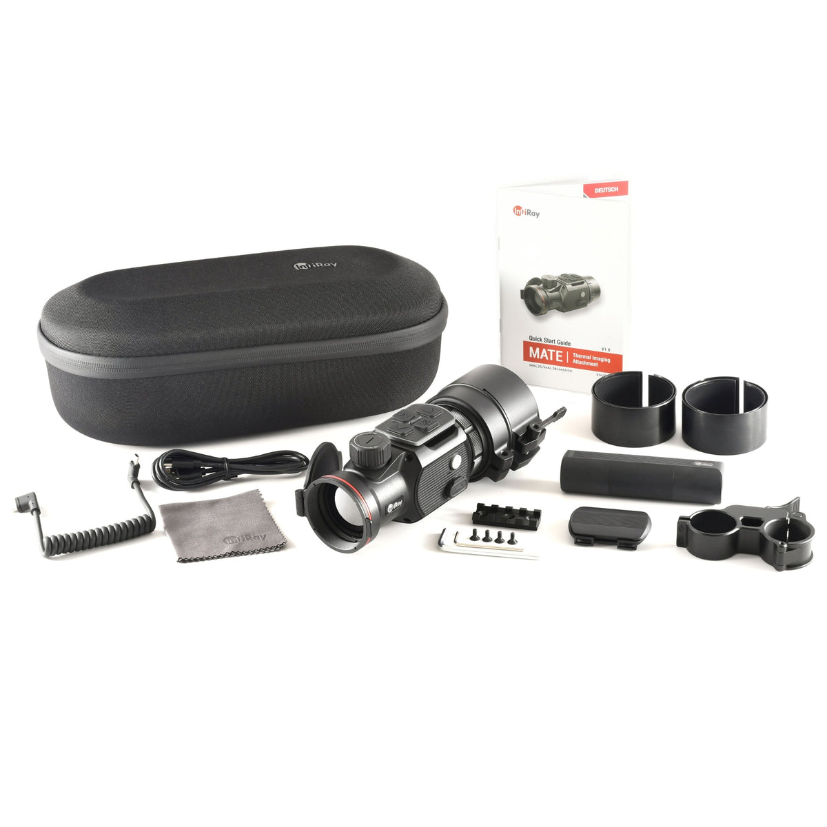 iRay Mate MAH50 - 50mm Clip-On Thermal w/ 2,400 Yard Range