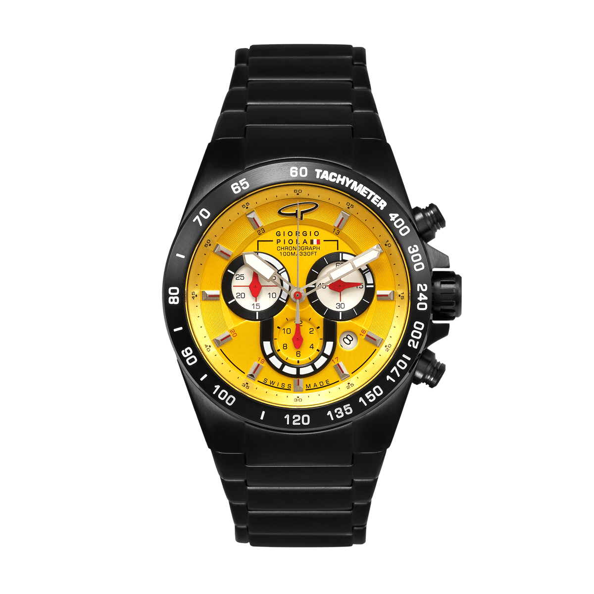 Giorgio Piola Design Men's Ignition - Yellow Dial - 100m