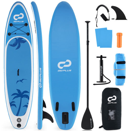 VYSN 11 Foot Inflatable Stand Up Paddleboard with Premium SUP Accessories - L
