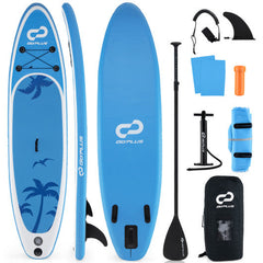 VYSN 11 Foot Inflatable Stand Up Paddleboard with Premium SUP Accessories - L