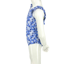 Girl's One-Piece Swimsuit - Blossom Blue