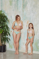 Girl's Two-Piece Bikini Swimsuit - Jaha Polka Dot