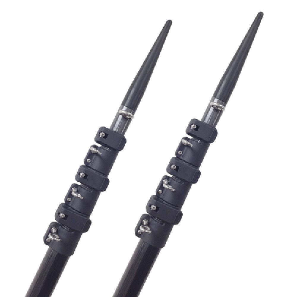 Lees 18 Telescoping Carbon Fiber Outrigger Poles for Sidewinder Mount