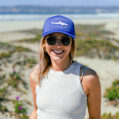 Everyday California Unisex Leopard Shark Foam Trucker Hat