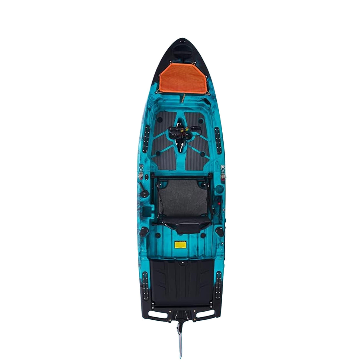 10 Foot Lightweight 1-Person Modular Fishing Kayak with Fin Drive System