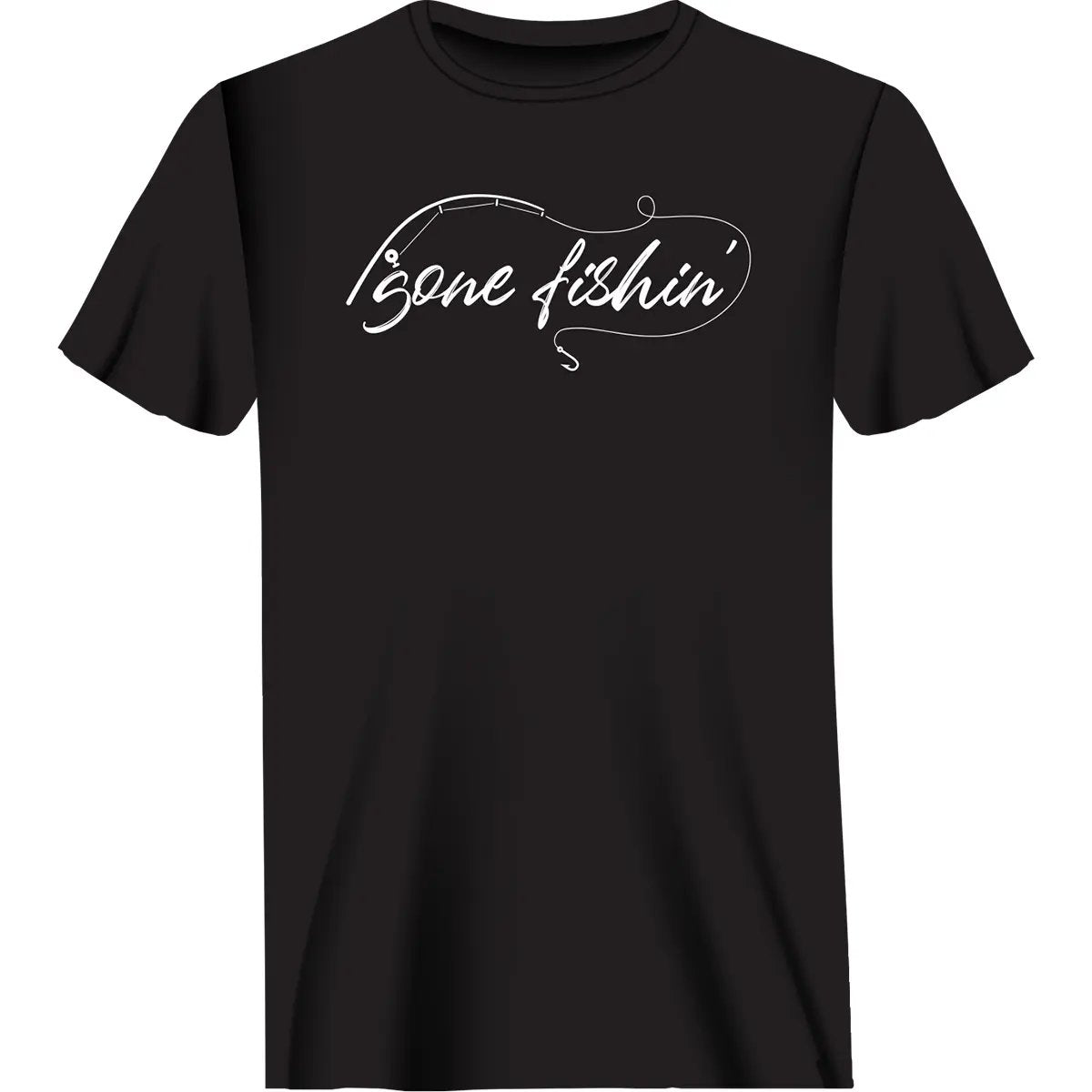 Outdoorzees Unisex 'Gone Fishing' v2 T-Shirt