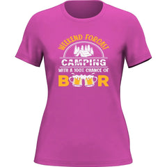 Outdoorzees Women's 'Weekend Forecast' T-Shirt