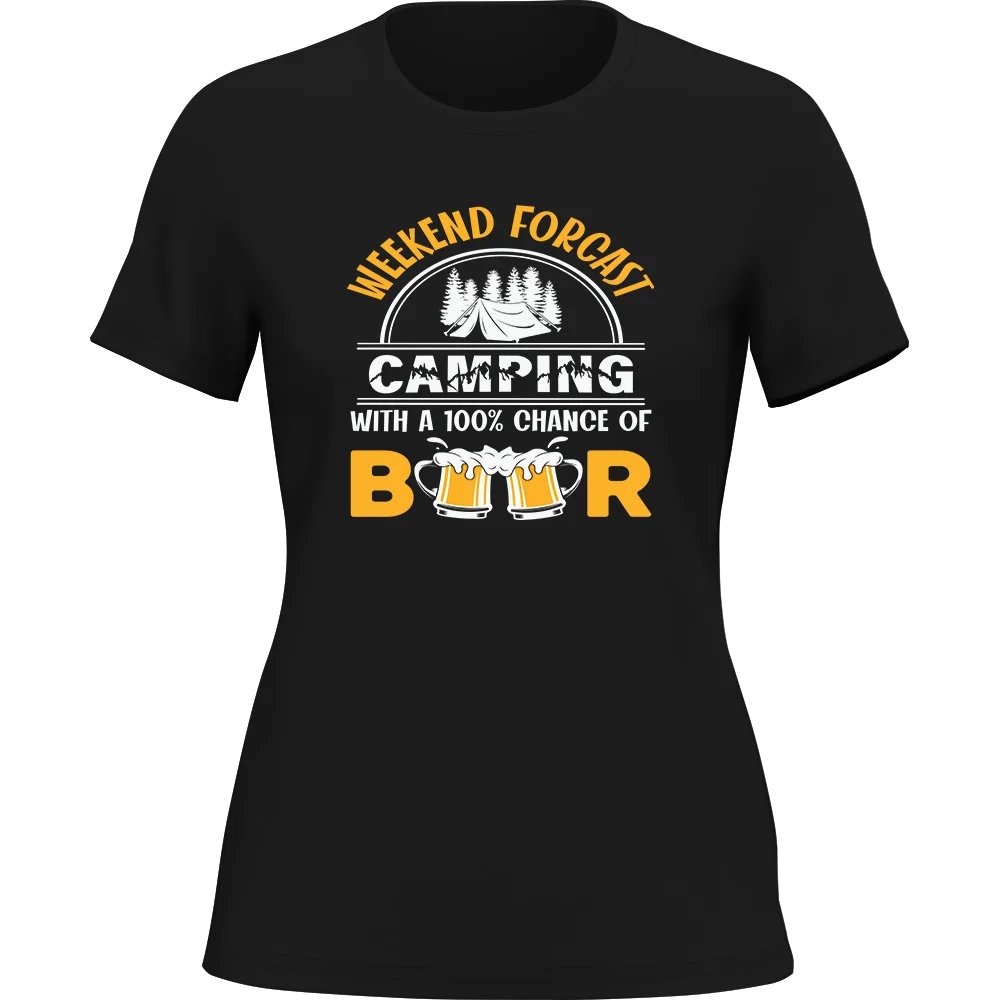 Outdoorzees Women's 'Weekend Forecast' T-Shirt