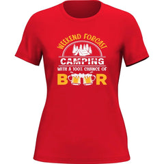 Outdoorzees Women's 'Weekend Forecast' T-Shirt