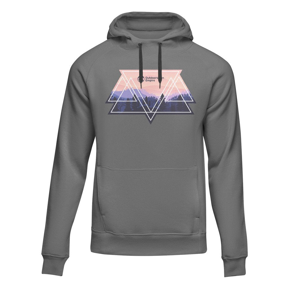 Outdoorzees Unisex Camping Triangles Hoodie