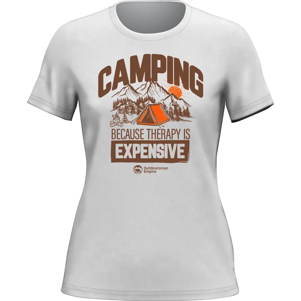 Outdoorzees Women's 'Camping... Is Expensive' T-Shirt