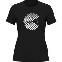 Outdoorzees Women's Fishing Pacman Style T-Shirt