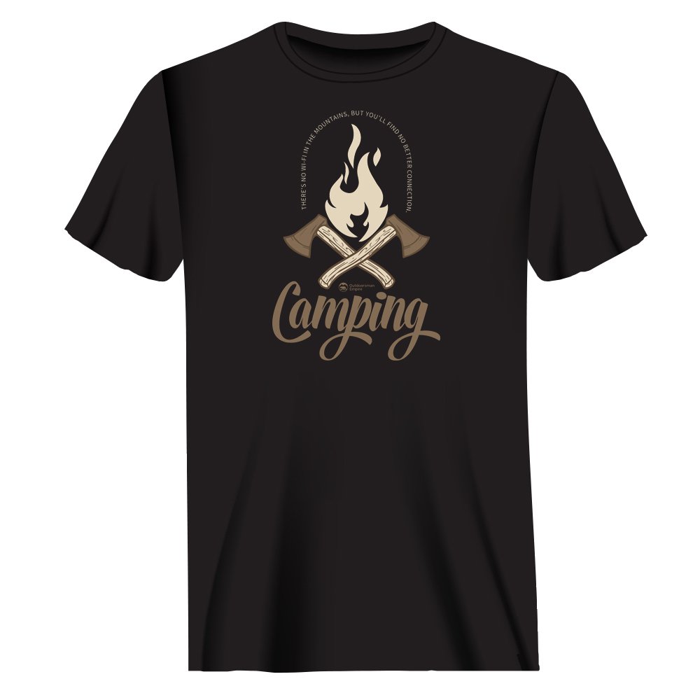 Outdoorzees Unisex Camping Axes T-Shirt