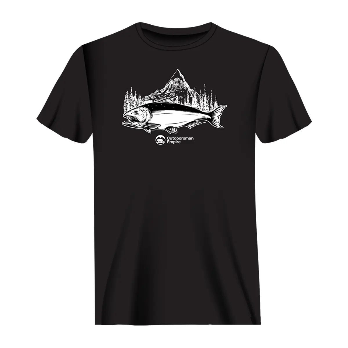 Outdoorzees Unisex Fishing Mountain T-Shirt