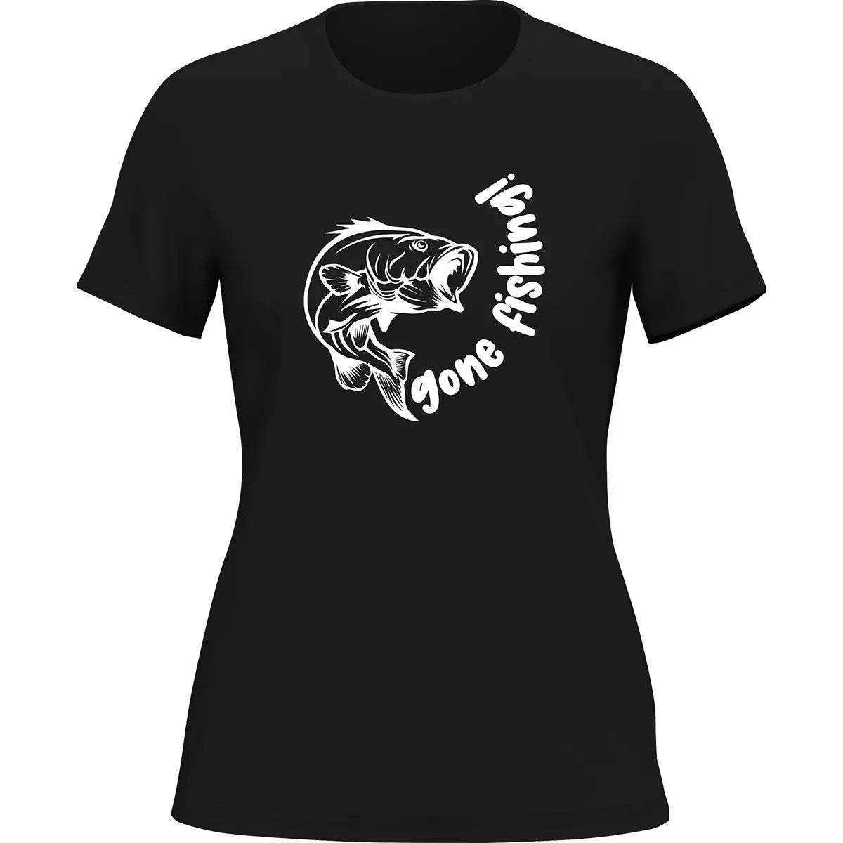 Outdoorzees Women's 'Gone Fishing' v1 T-Shirt