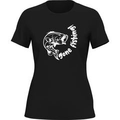 Outdoorzees Women's 'Gone Fishing' v1 T-Shirt